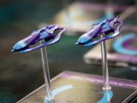 Halo  (6 of 8)  Nice shot of those covenent corvettes